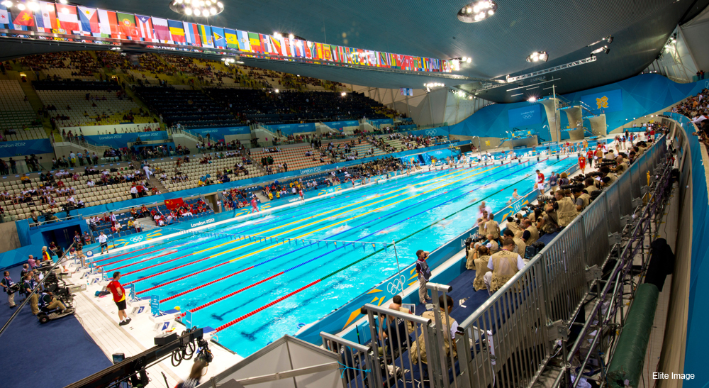 Aquatics Centre, Stratford, 2012